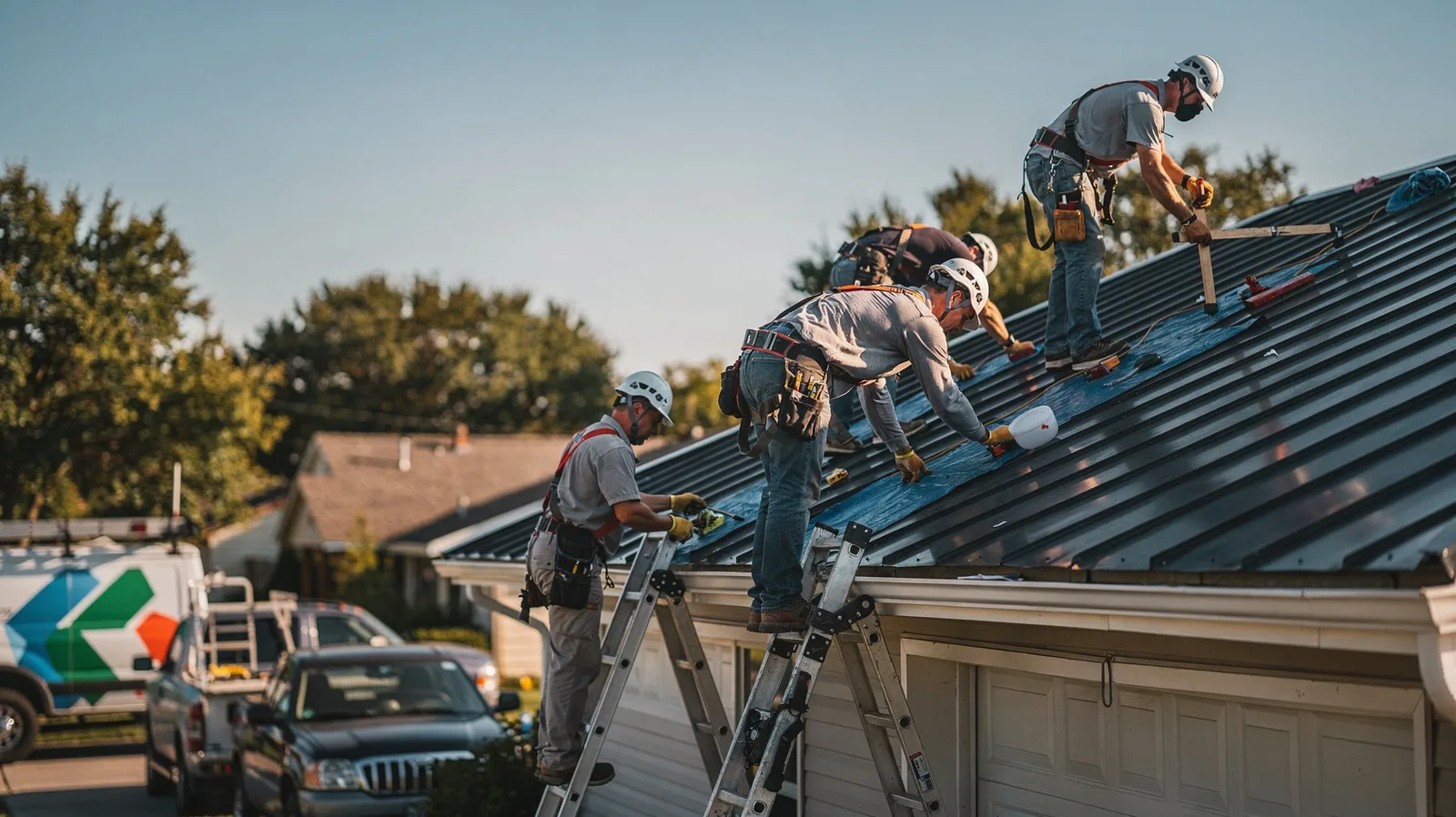 Metal Roof Installation in Fairbanks, IN near me